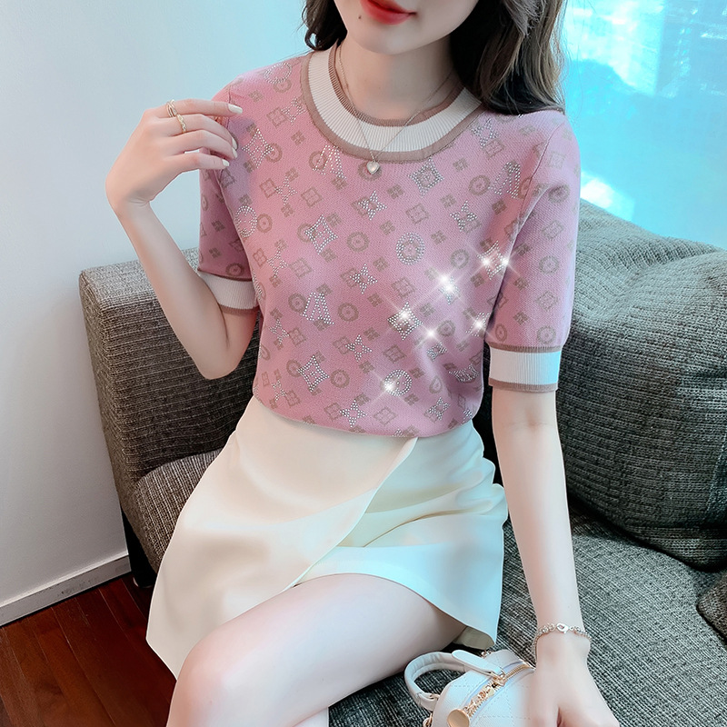 Summer Clothing Yarn - Kadınlar için örgü kazak yaz hırka