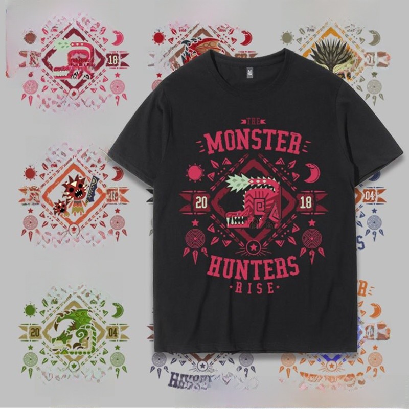 Summer Games Clothing Brand - Monster Rise İşbirlikçi Tişört Kısa Kollu