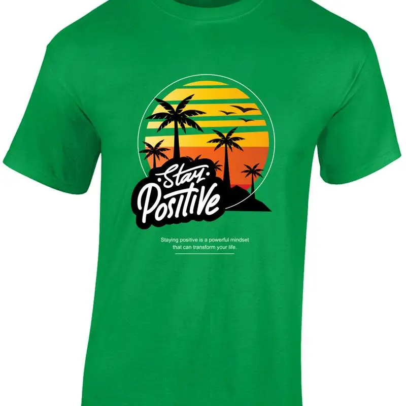 Summer Clothing Holiday - Olumlu Olun Yaz Plajı Günlük Giyim
