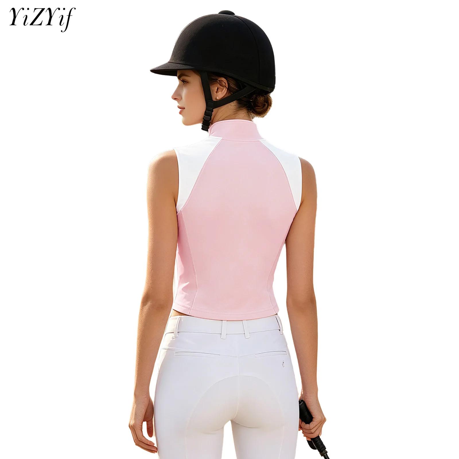 Summer Equestrian Clothing - Kadın Binicilik Gömleği Yelek At Binme