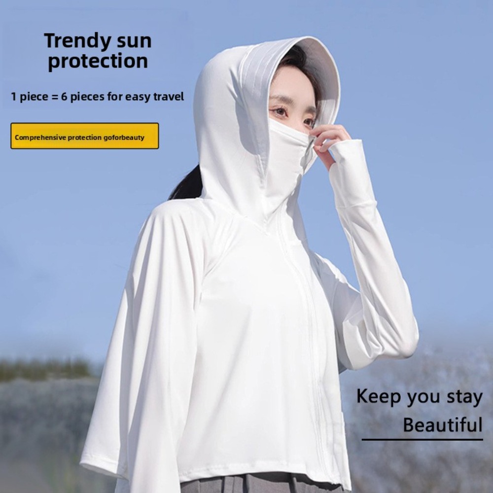 Summer Uv Clothing - Jiaotong Tarzı Yaz Aylarında Kadınlar için
