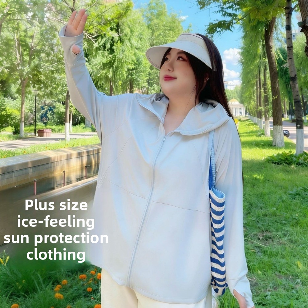 Summer Uv Clothing - Fat Mm Yeni Büyük Beden Yazlık