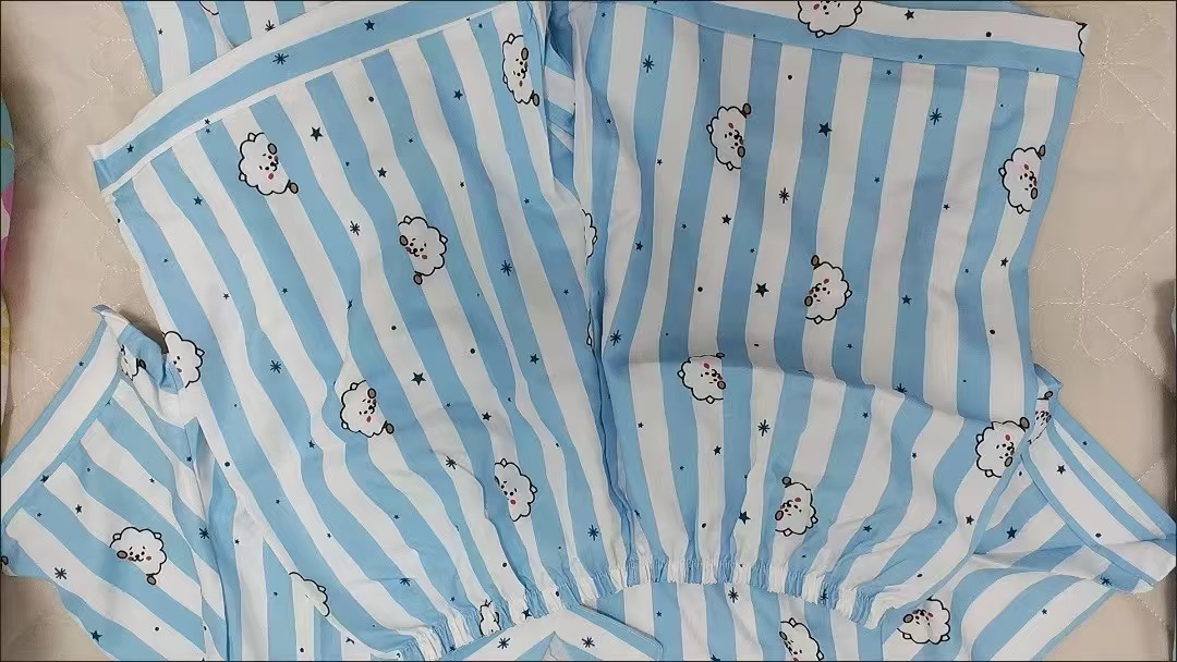 Summer Clothing Holiday - BT21 Unisex Yaz Seti Kısa Kollu