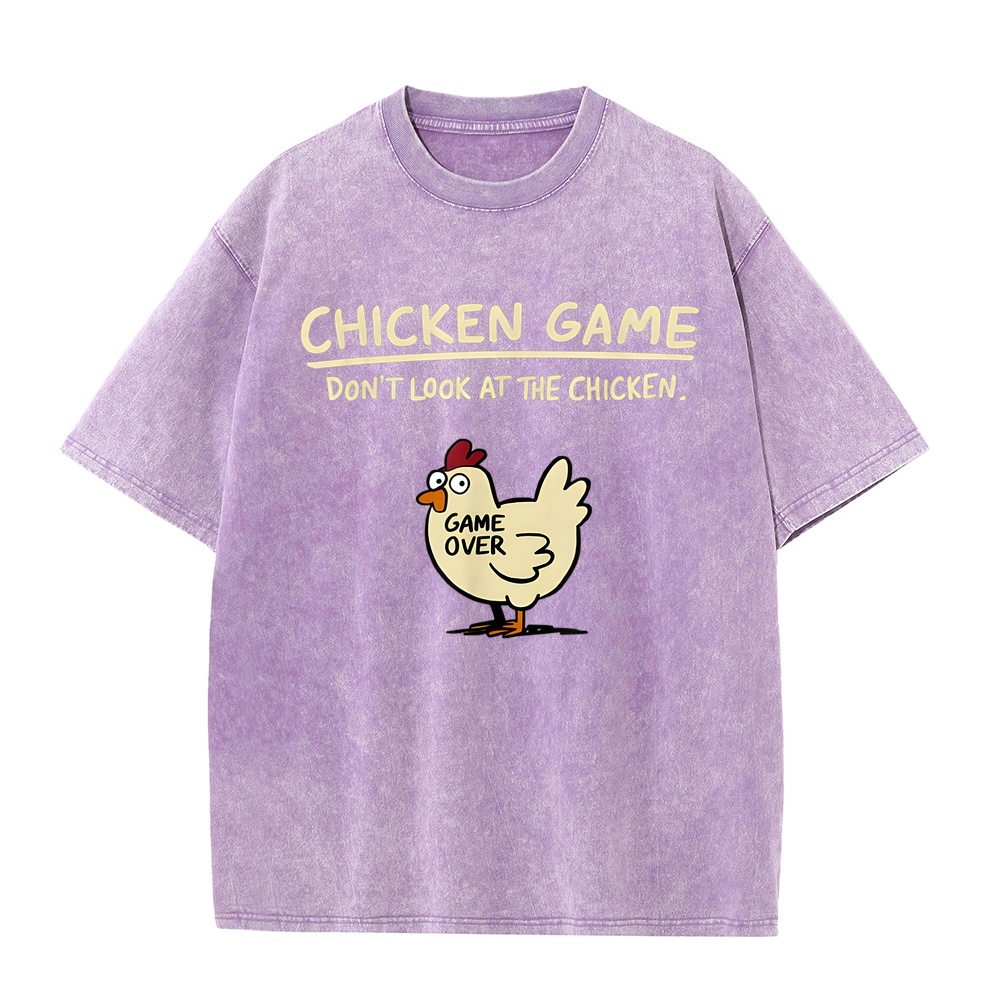 Summer Games Clothing Brand - Komik T-Shirt Tavuk Oyunu Tavuk Giysilerine