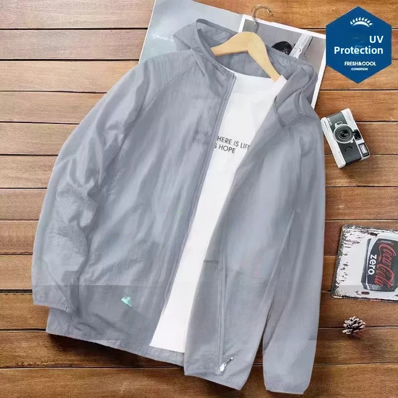 Summer Uv Clothing - Açık Hava Koşusu UPF50 Buz İpeği