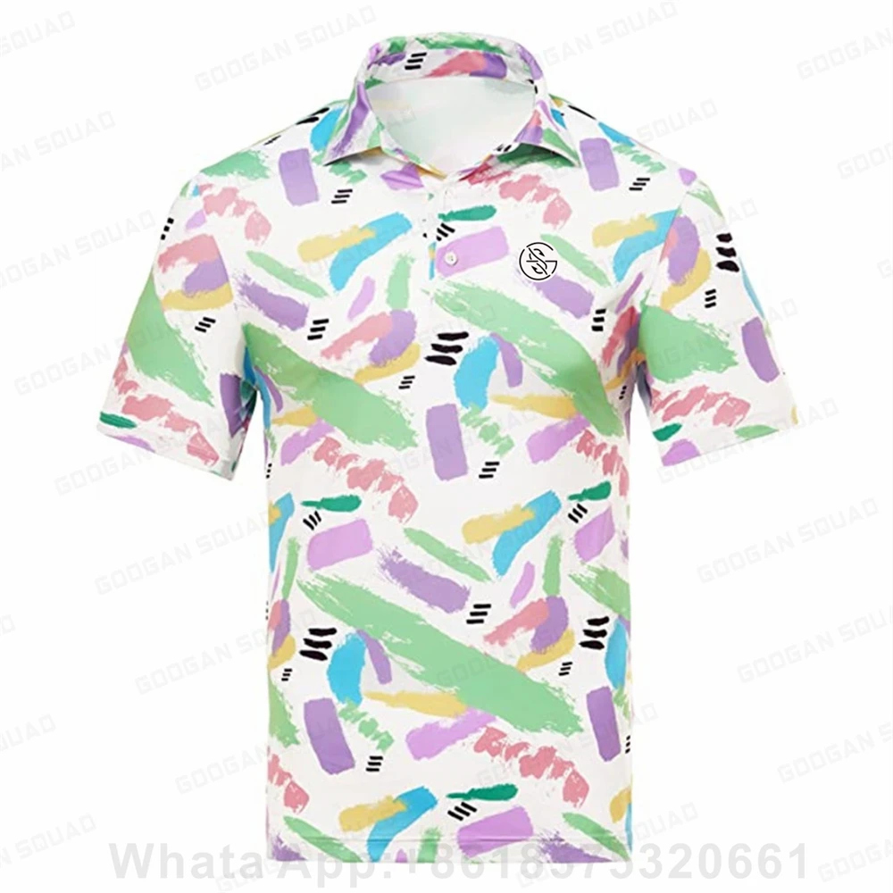 Summer Golf Clothing - 2023 Yeni Yaz Erkek Polo Tişört