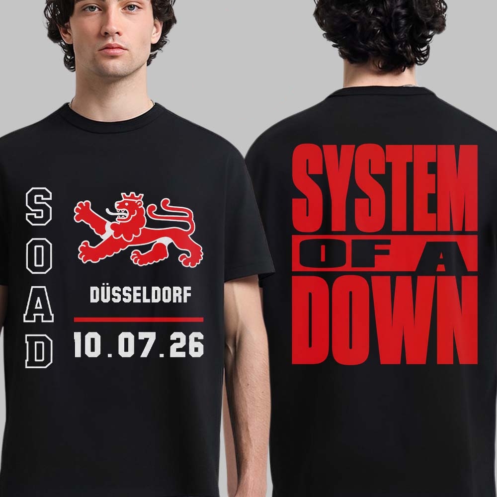 Summer Clothing Europe - System of A Down 2026 Avrupa