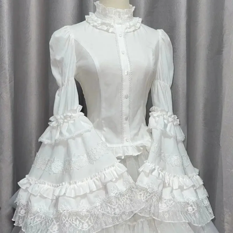 Summer De Clothing - Lolita Tarzı Tatlı Bluz Kadın Giyim