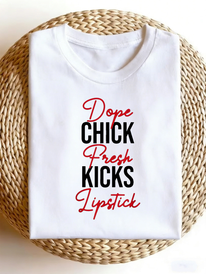 Summer Clothing Trends For Men 2026 - Kadın&Erkek Dope Chick Fresh Kicks Ruj