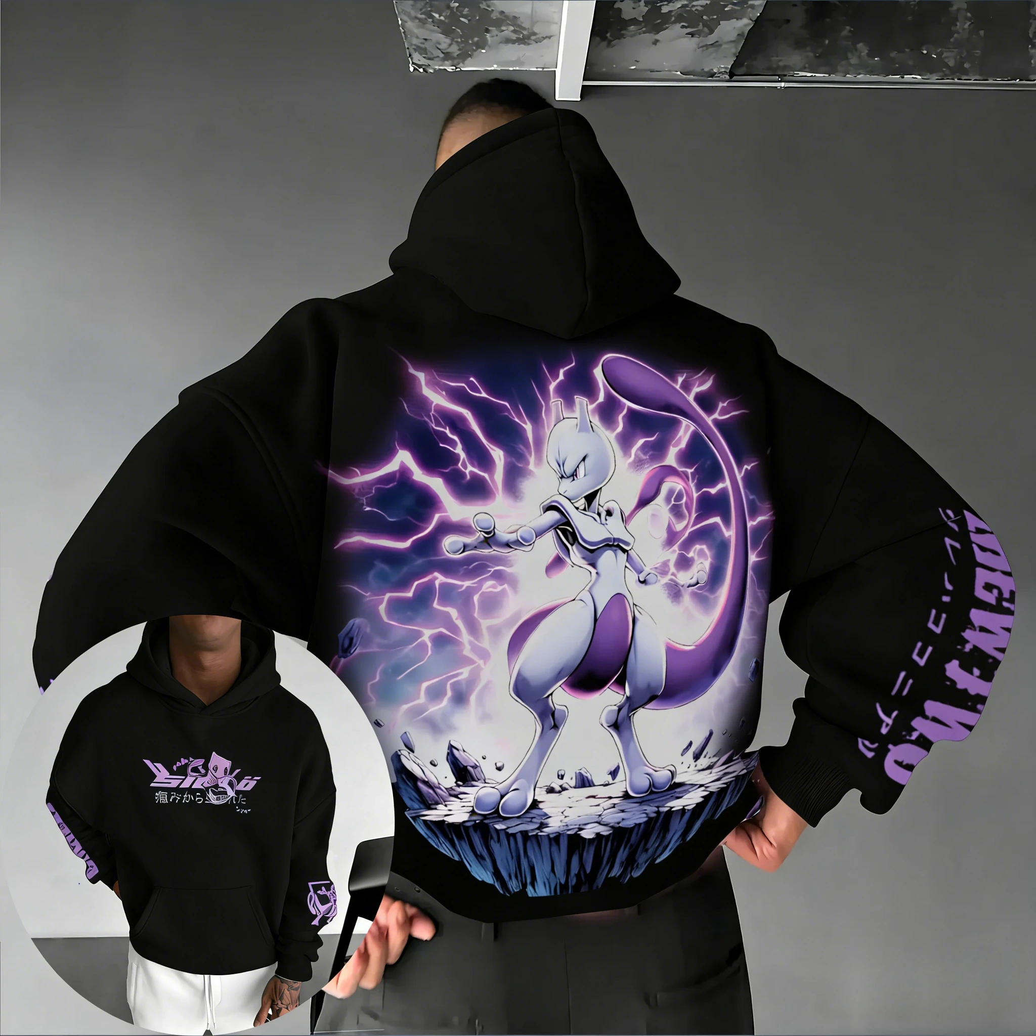 2026 Pokémon Game Mewtwo Ortak - Summer Games Clothing Brand incelemesi ve fiyatı