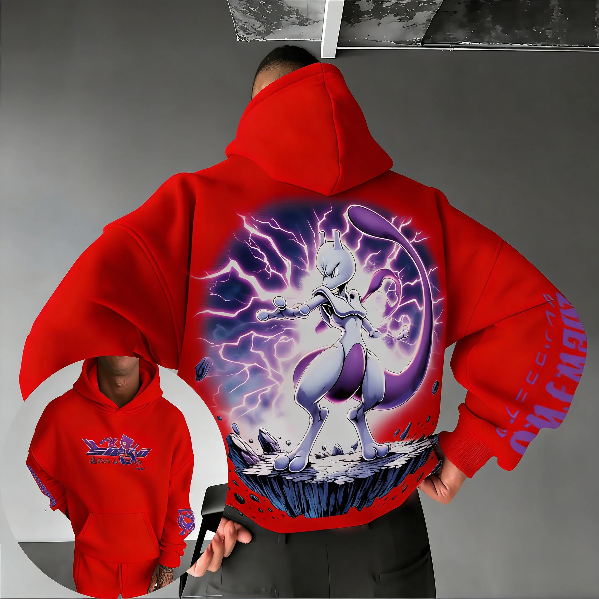 2026 Pokémon Game Mewtwo Ortak - Summer Games Clothing Brand incelemesi ve fiyatı