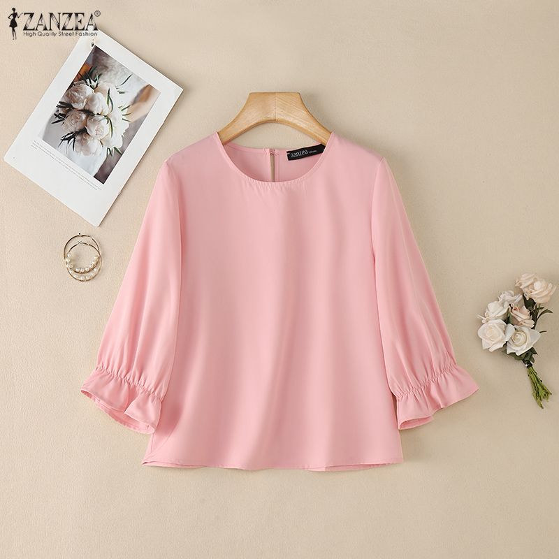 ZANZEA Kadın Minimalist 3/4 Pu - Summer De Clothing incelemesi ve fiyatı