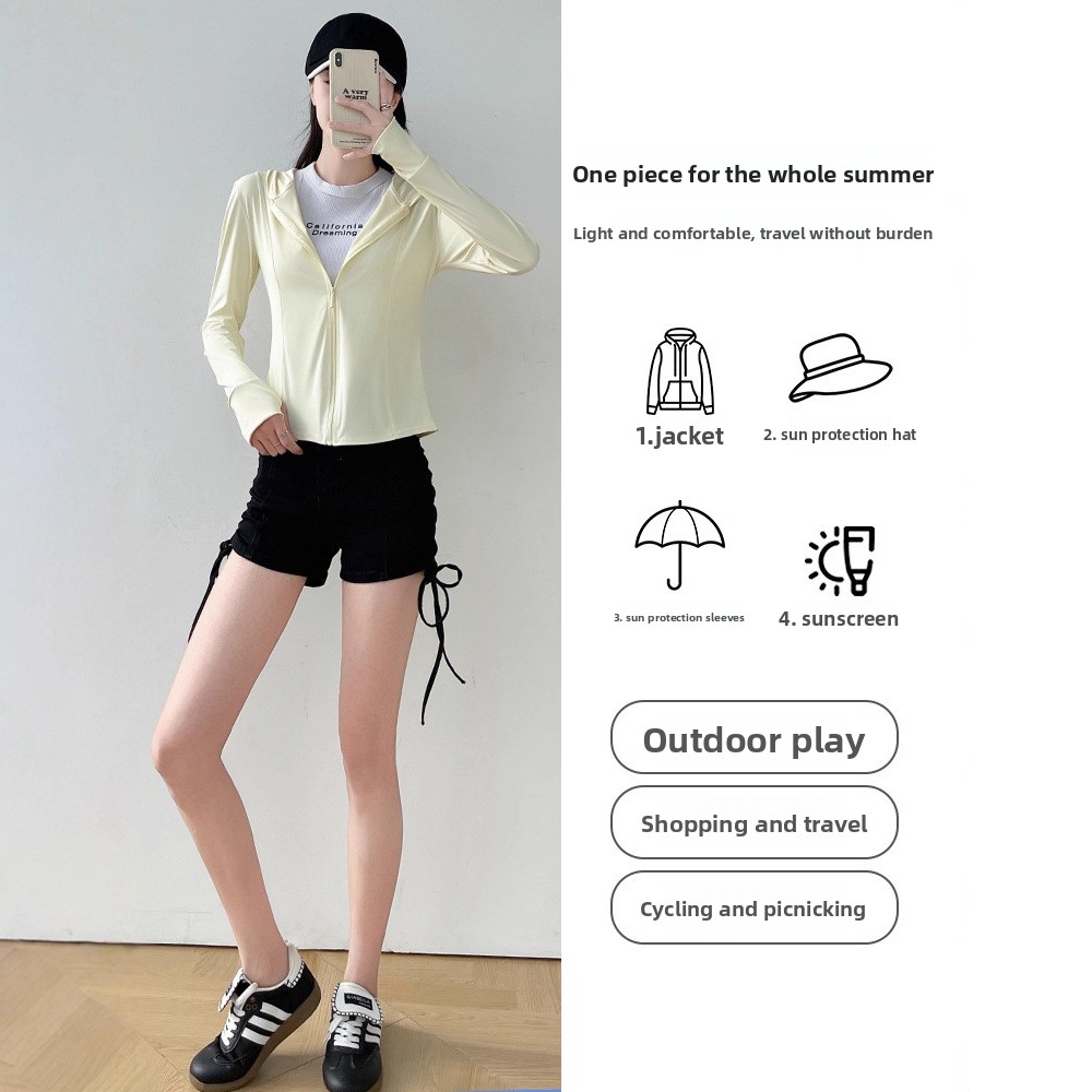 Kapüşonlu Kadın Güneş Koruma G - Summer Uv Clothing incelemesi ve fiyatı