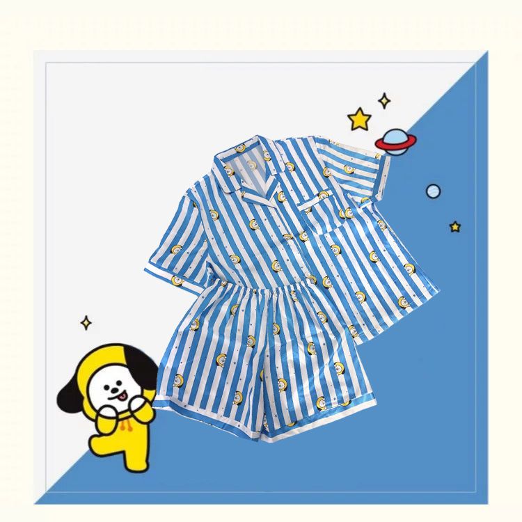BT21 Unisex Yaz Seti Kısa Koll - Summer Clothing Holiday incelemesi ve fiyatı