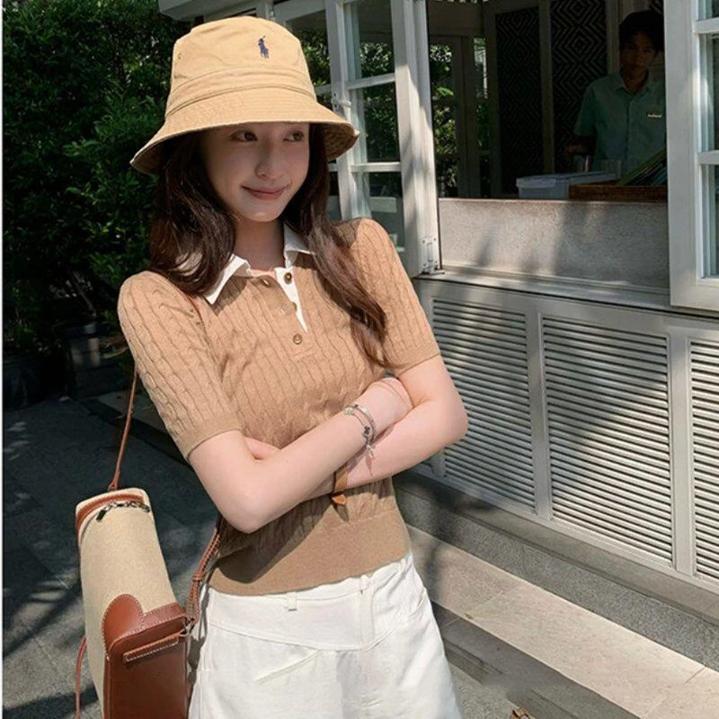 Kadın Giyim Örme Kazak Kadın K - Summer Clothing Yarn incelemesi ve fiyatı