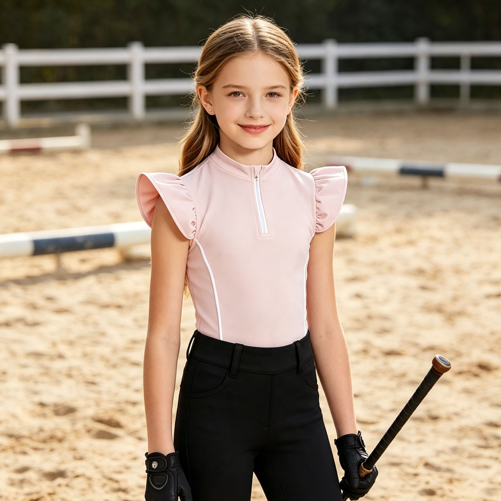 Çocuk Kız Binicilik Gömleği Üs - Summer Equestrian Clothing incelemesi ve fiyatı