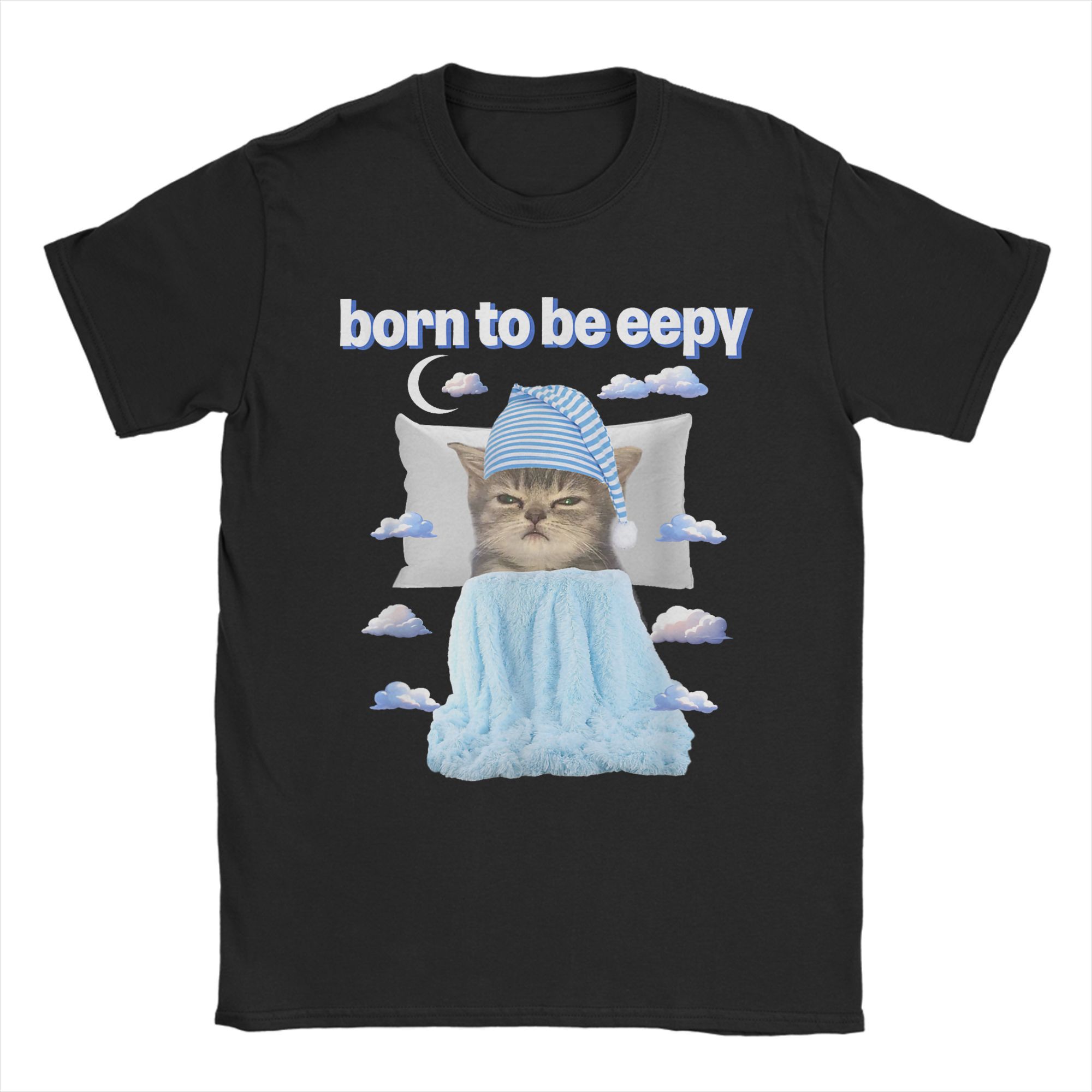 Kadın T-Shirt Eepy Cat Sleepy  - Summer Clothing Ideas For Women incelemesi ve fiyatı