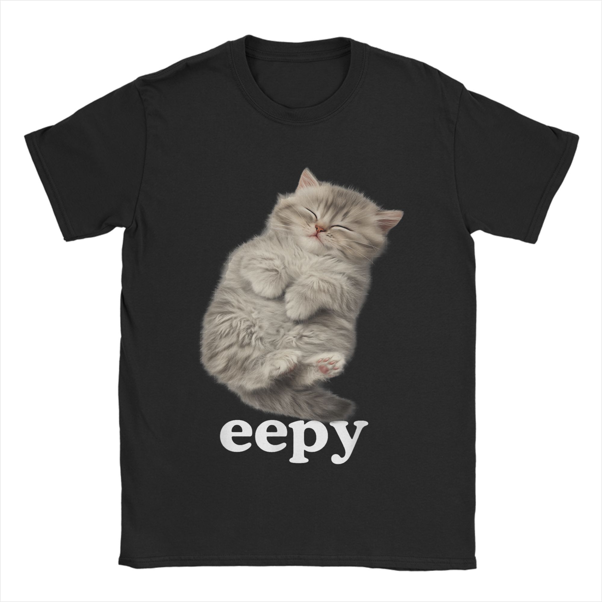 Kadın T-Shirt Eepy Cat Sleepy  - Summer Clothing Ideas For Women incelemesi ve fiyatı