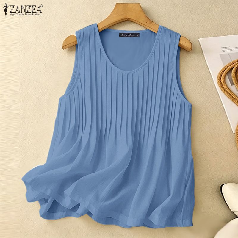 ZANZEA Kadın Yazlık Pintuck Ko - Summer Clothing Holiday incelemesi ve fiyatı