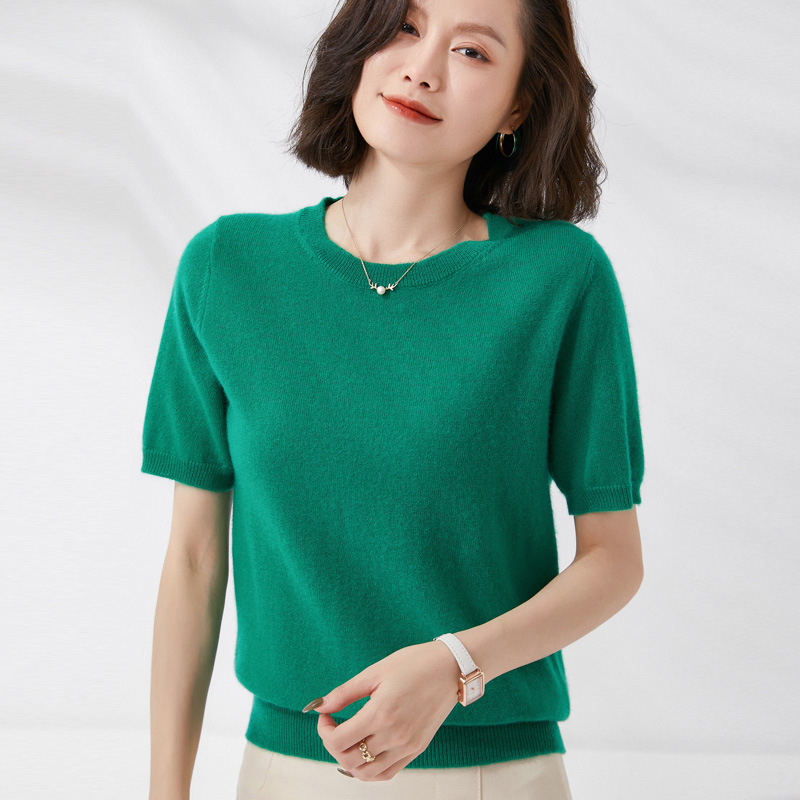 İlkbahar ve Yaz Yeni Kısa koll - Summer Clothing Yarn incelemesi ve fiyatı