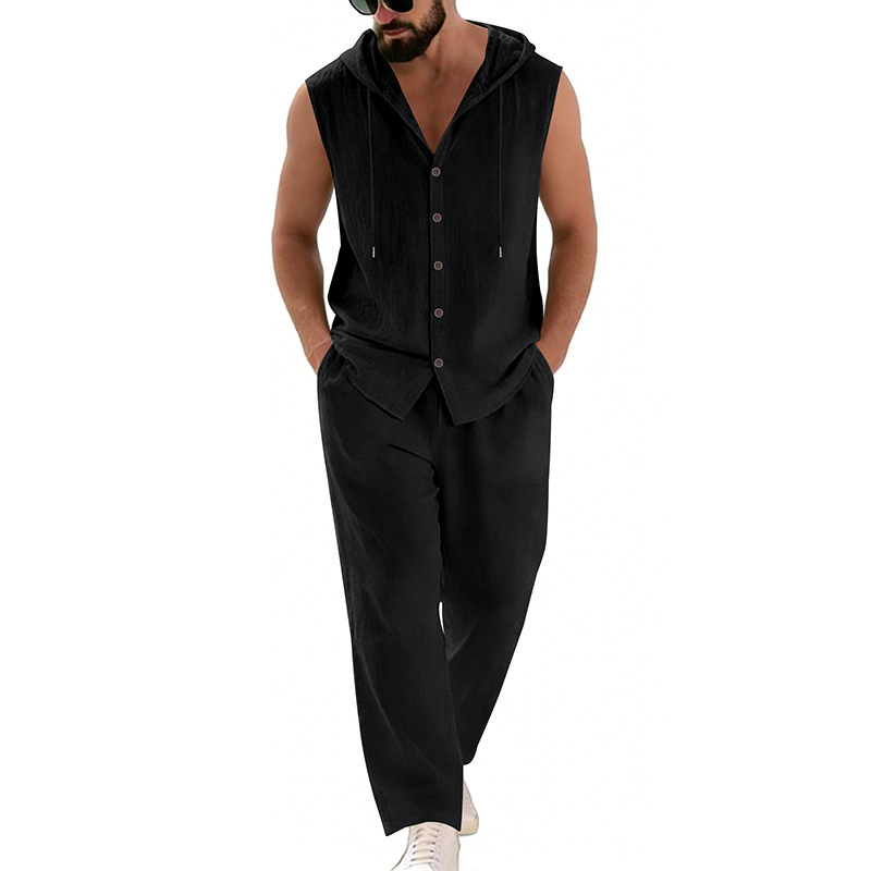 Erkek Günlük Keten Takım Elbis - Summer Clothing Men incelemesi ve fiyatı