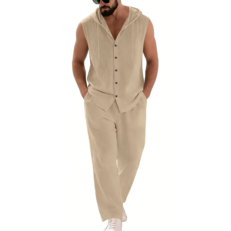 Erkek Günlük Keten Takım Elbis - Summer Clothing Men incelemesi ve fiyatı
