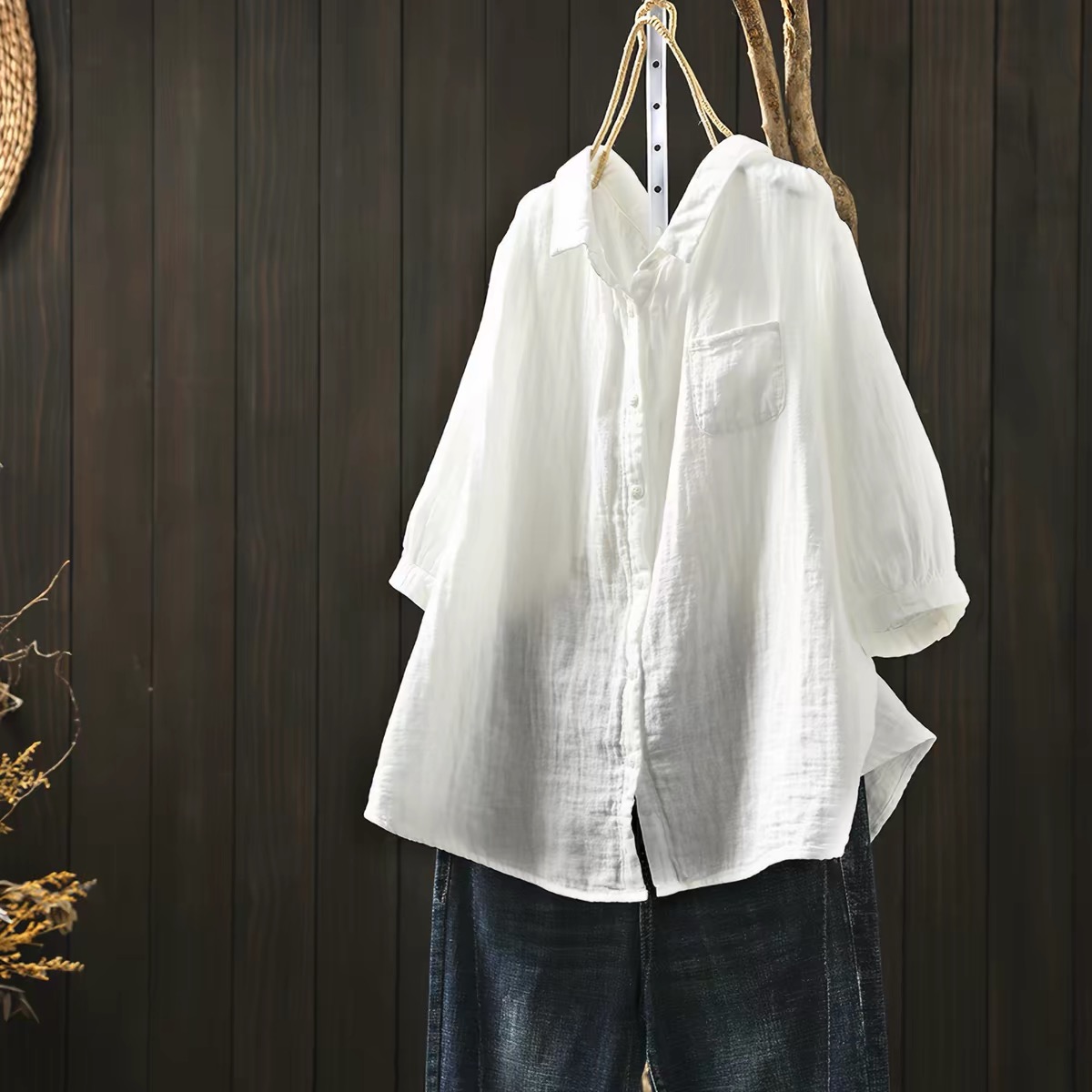Büyük beden kadın giyim Japon  - Summer Clothing Yarn incelemesi ve fiyatı