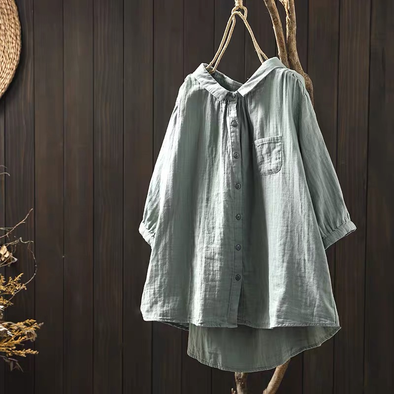 Büyük beden kadın giyim Japon  - Summer Clothing Yarn incelemesi ve fiyatı