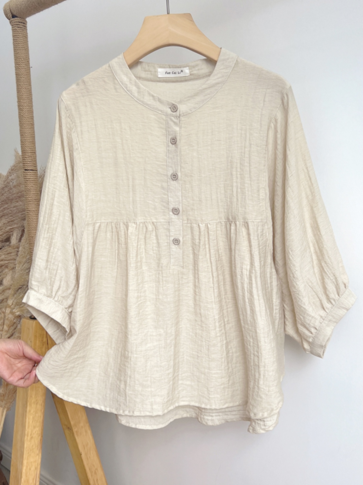 Yaz gevşek ince yuvarlak boyun - Japan Summer Clothing Women incelemesi ve fiyatı
