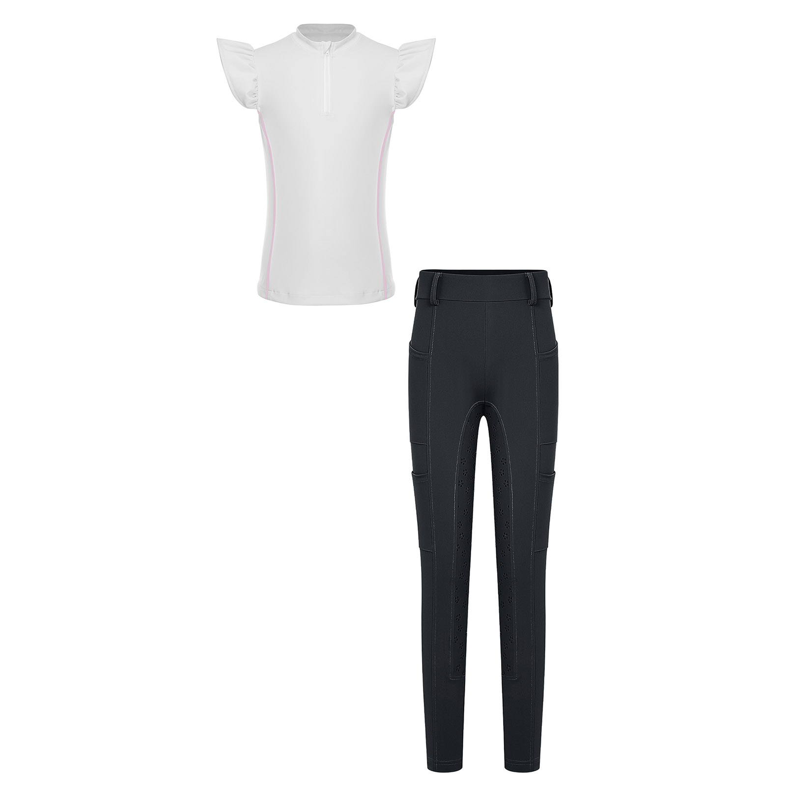 Çocuk Kızlar Binicilik Spor Kı - Summer Equestrian Clothing incelemesi ve fiyatı