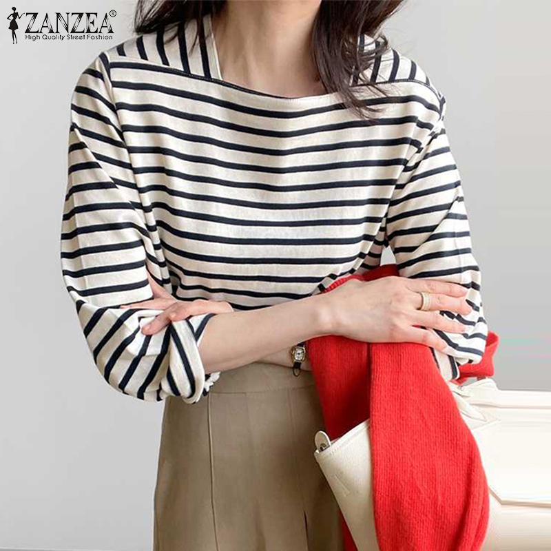 ZANZEA Kadın Günlük Çizgili Bl - Summer De Clothing incelemesi ve fiyatı