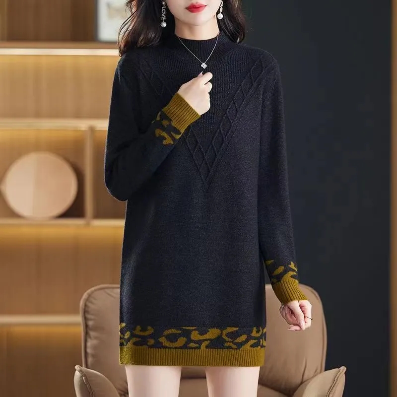 Kadın kazak kazak yarım yüksek - Summer Clothing Yarn incelemesi ve fiyatı