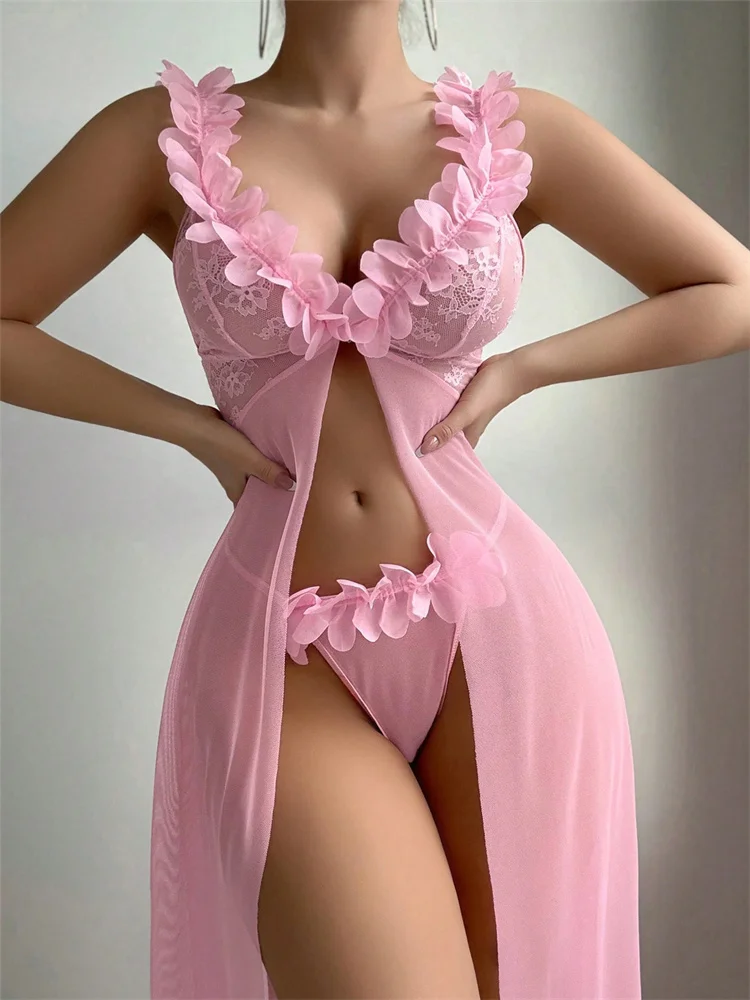 Pembe Çiçekli Seksi Gecelikler - Summer Clothing Items incelemesi ve fiyatı