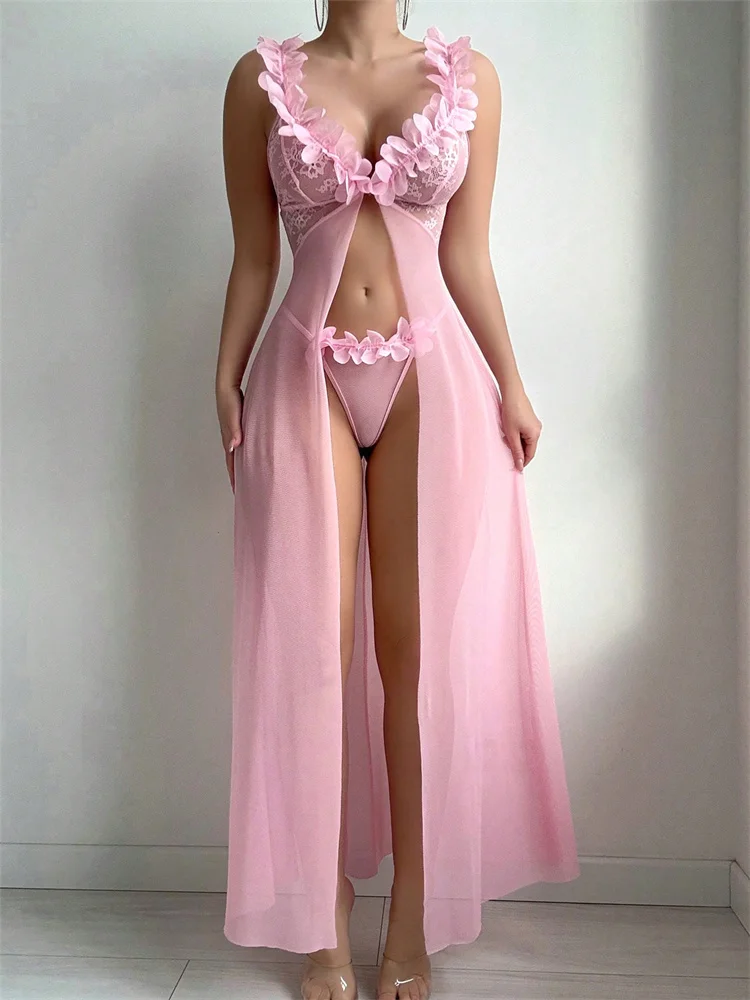 Pembe Çiçekli Seksi Gecelikler - Summer Clothing Items incelemesi ve fiyatı