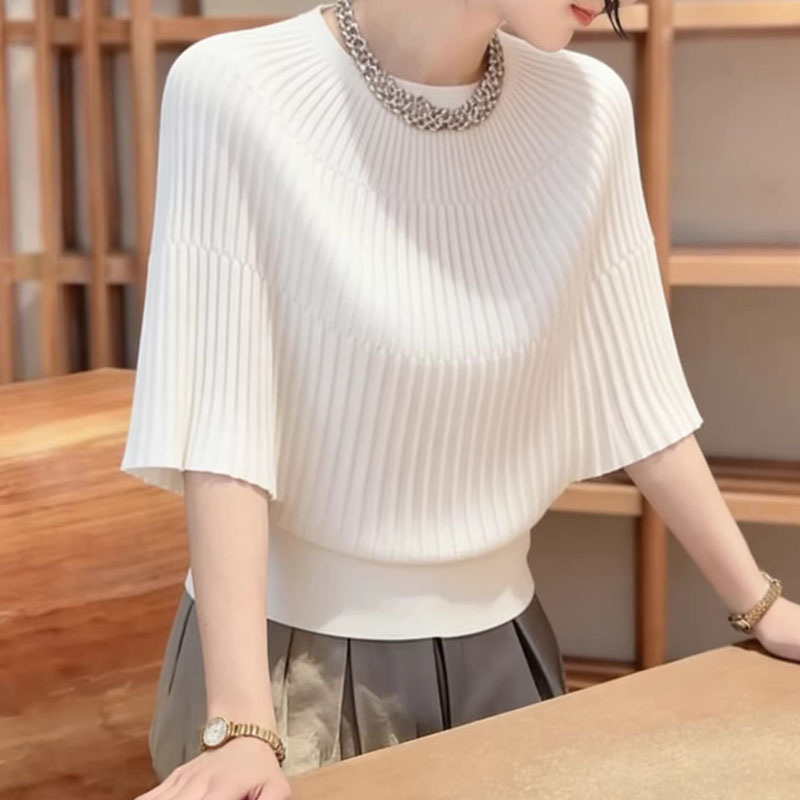 Kadın Giyim Yaz O-Boyun Örme K - Summer Clothing Yarn incelemesi ve fiyatı