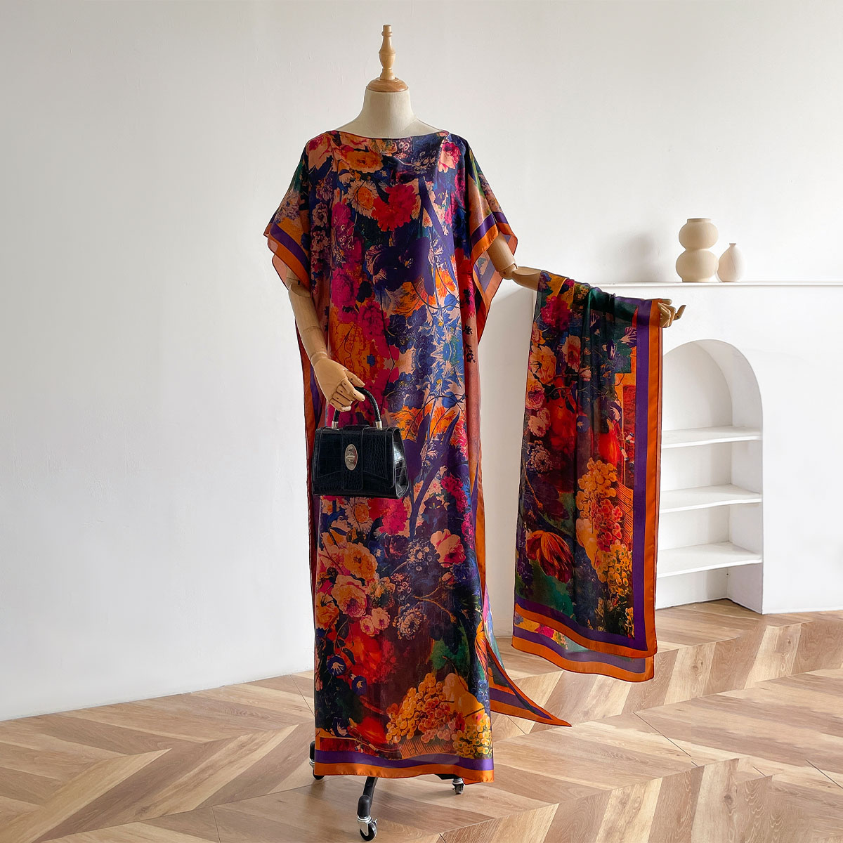 Kadın Uzun Şal Dubai Modası MU - Summer Clothing For Older Women incelemesi ve fiyatı